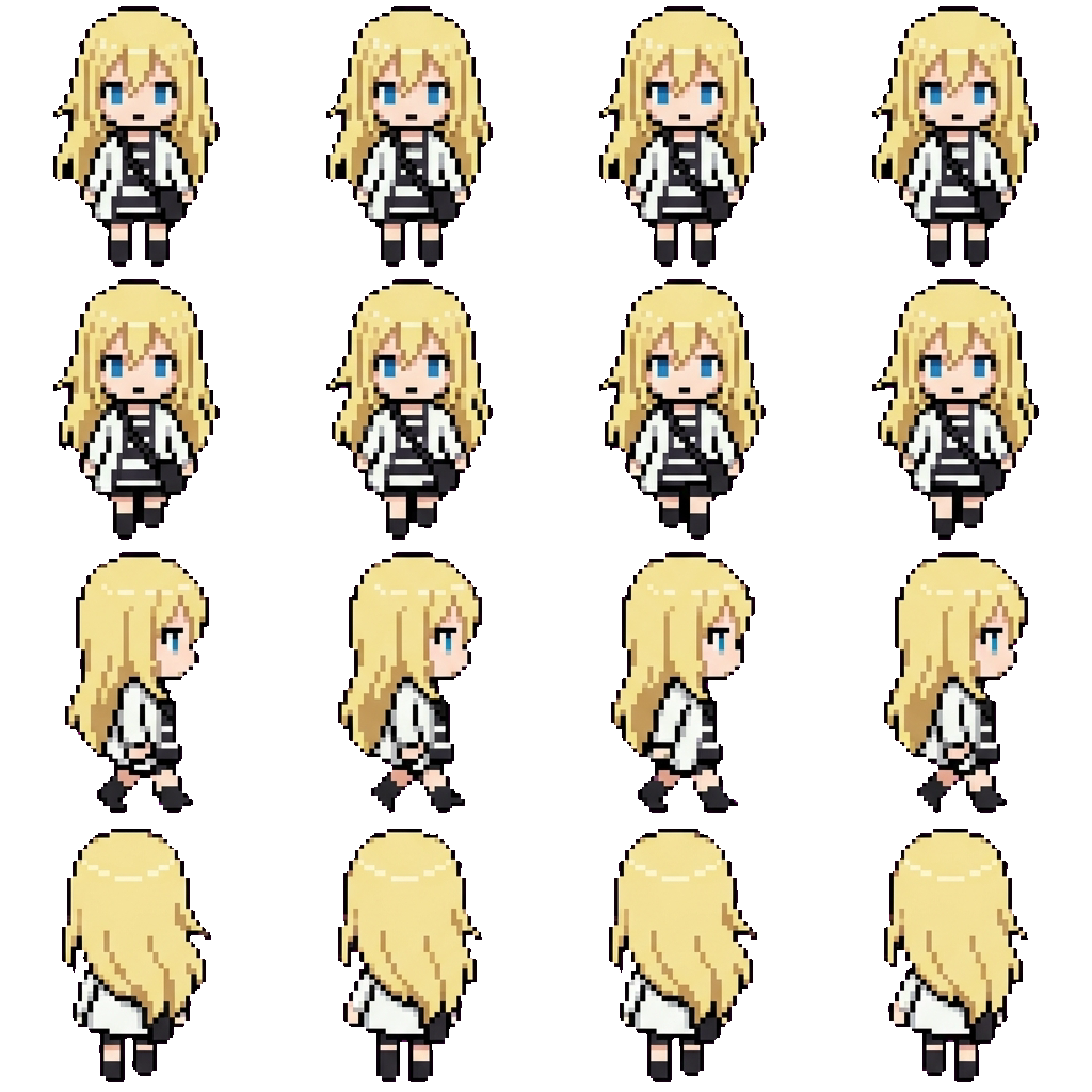 Rachel Gardener movement sprite