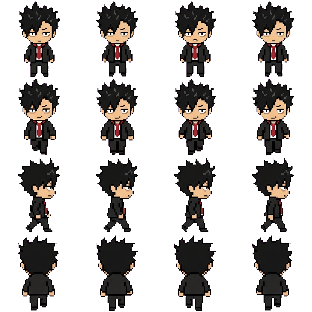 Dominic movement sprite