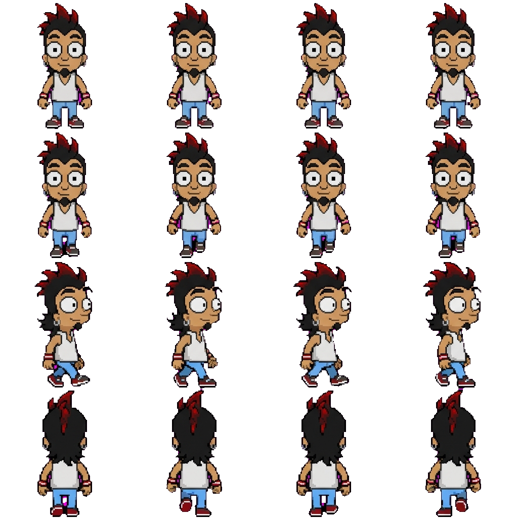Gaspar movement sprite