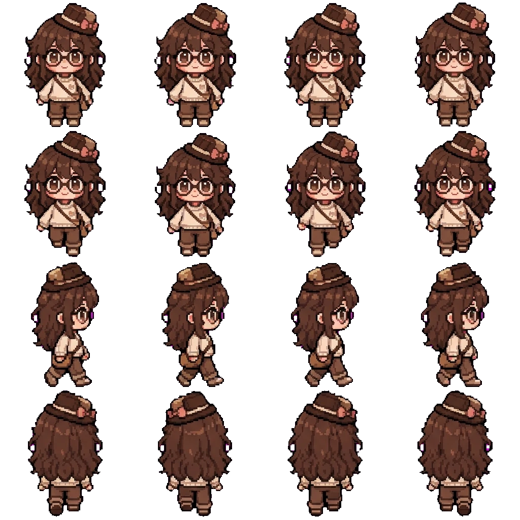 Choco movement sprite
