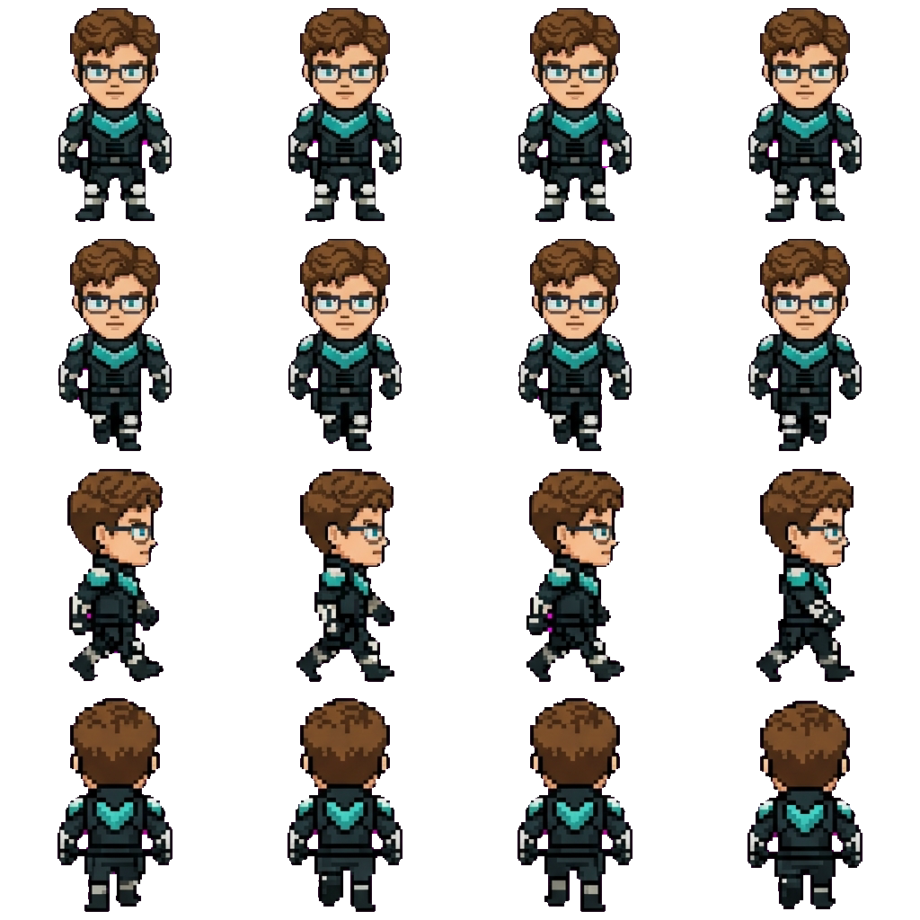 Vigilante movement sprite