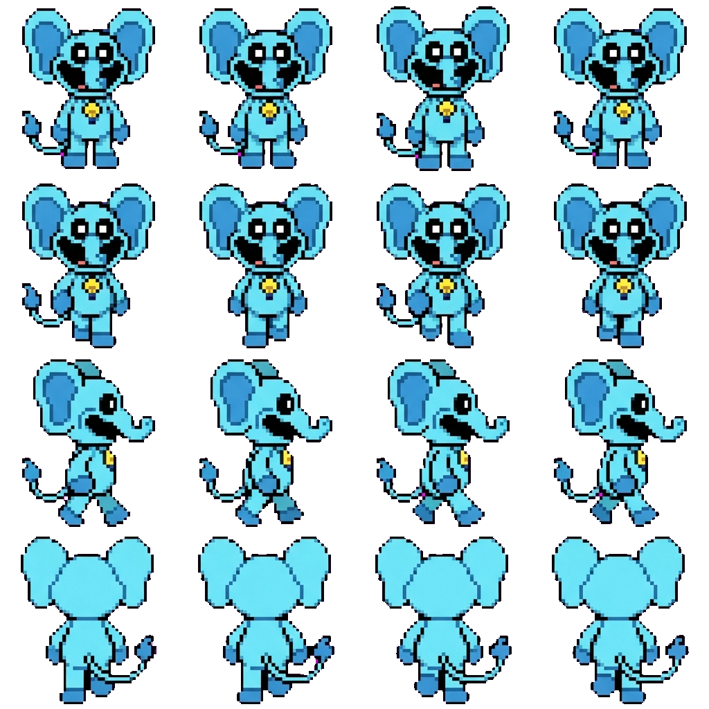Bubba Bubbaphant movement sprite