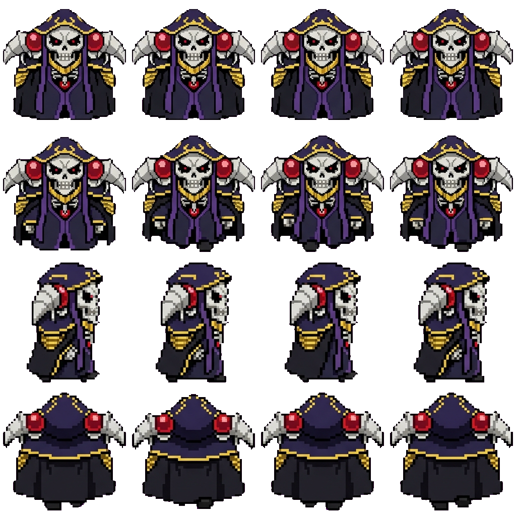 Ainz Ooal Gown movement sprite