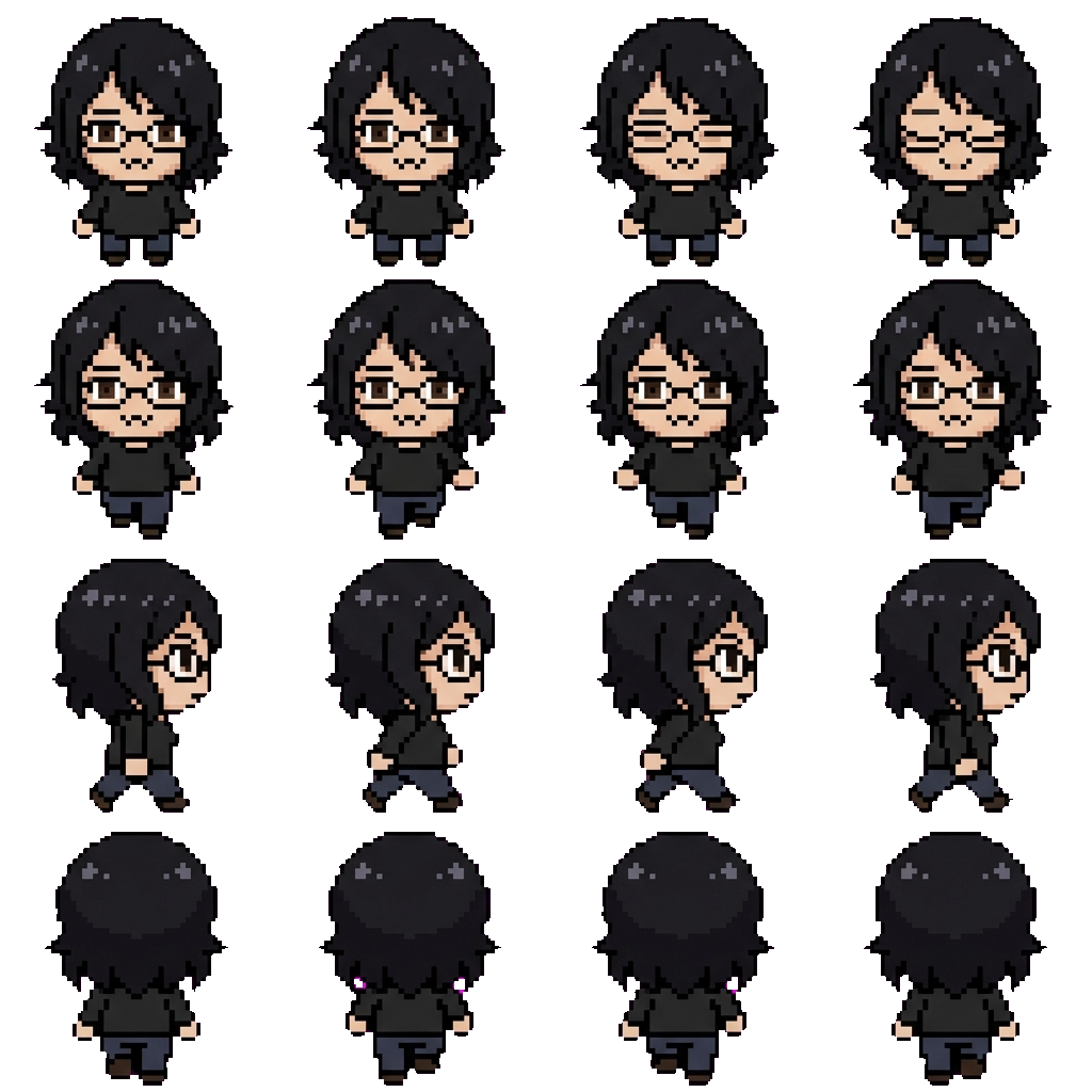 Liz movement sprite