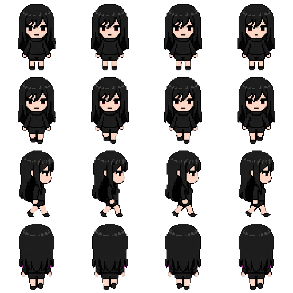 Naomi misora movement sprite