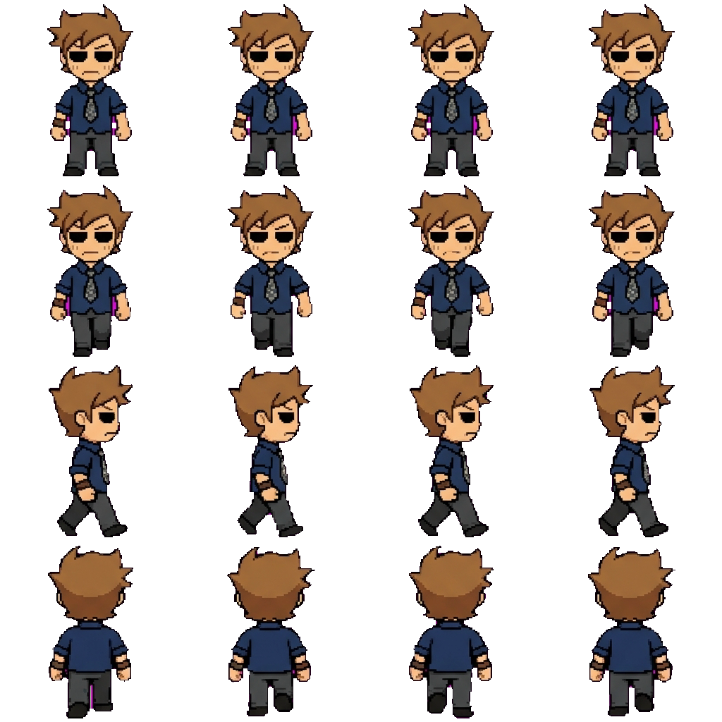 Tom !! movement sprite