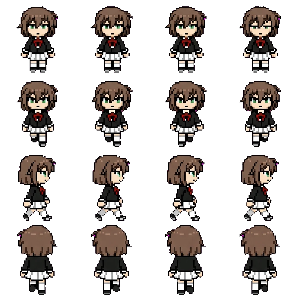 Mia movement sprite