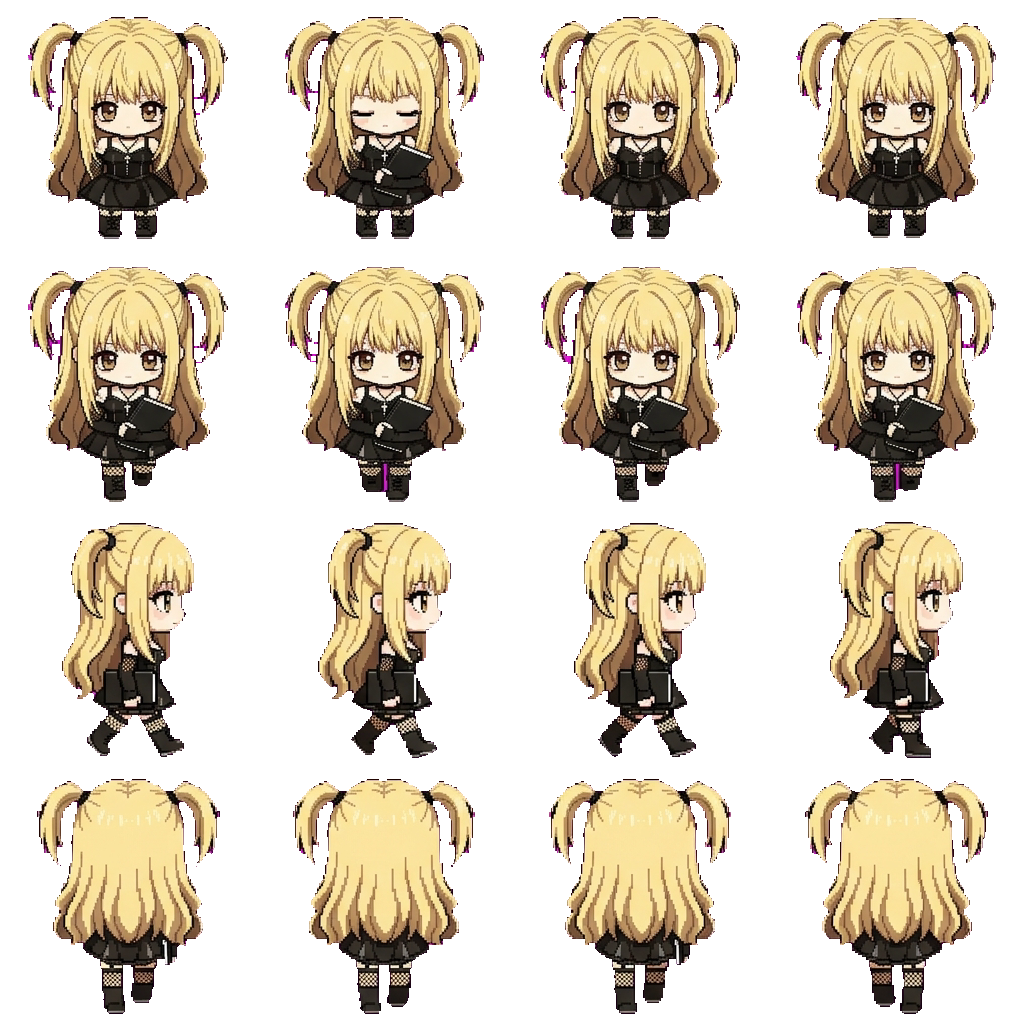 Misa Amane movement sprite