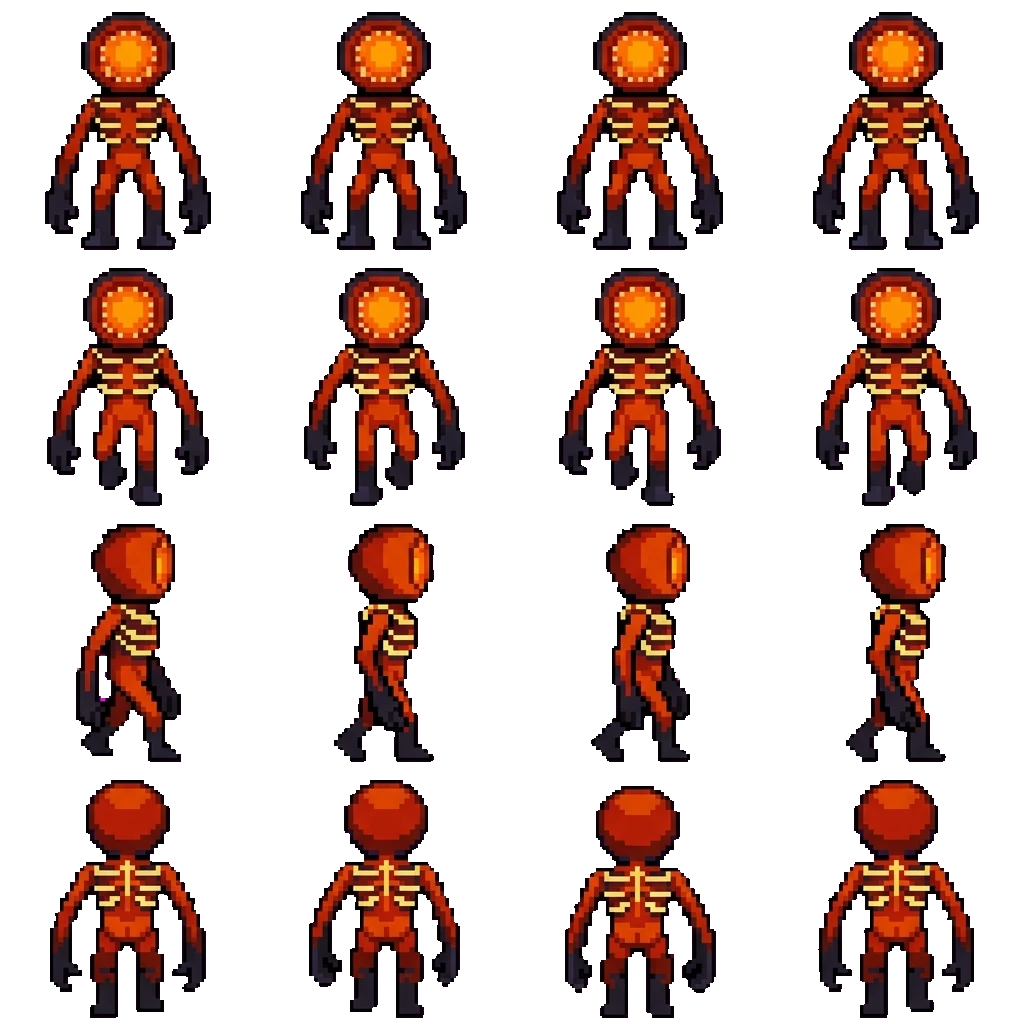 Figure movement sprite
