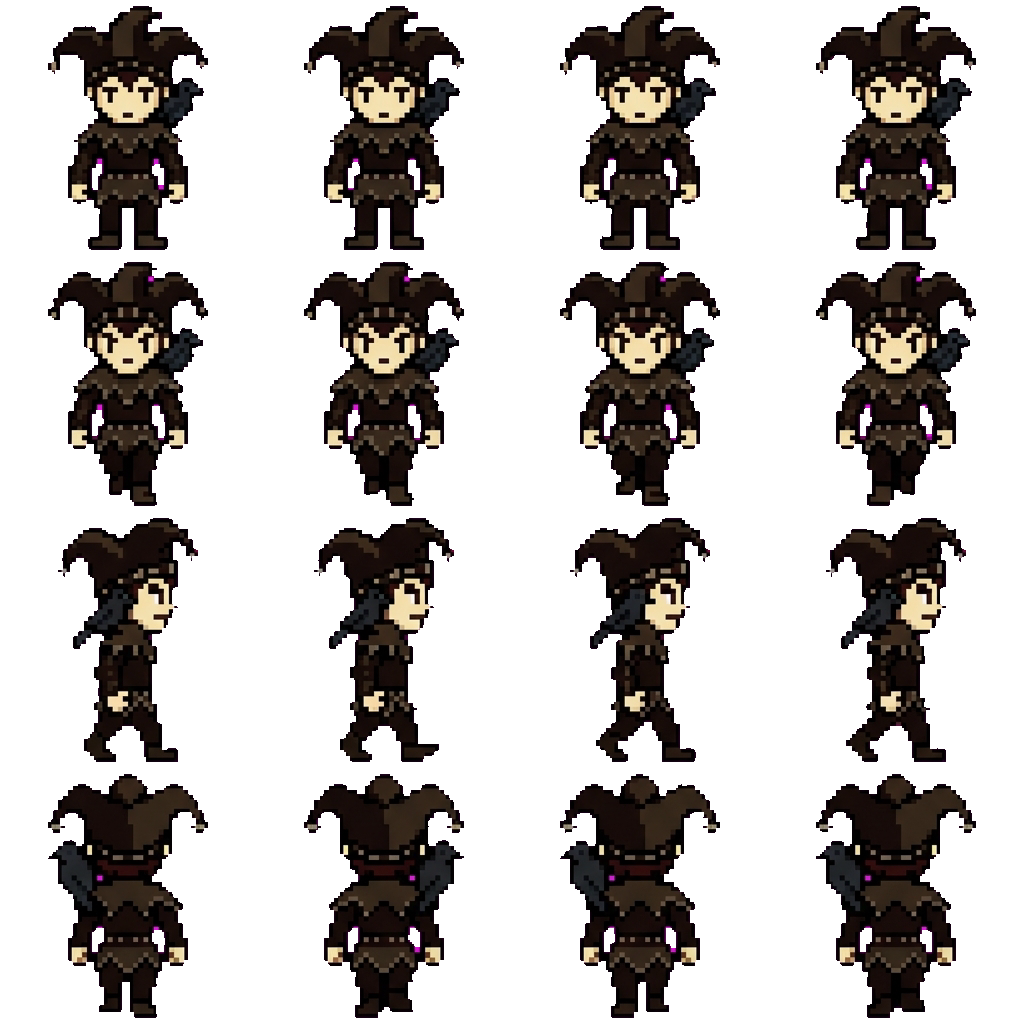 Jest movement sprite