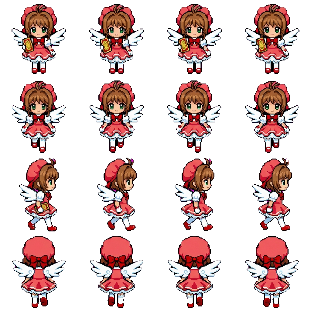 Sakura movement sprite
