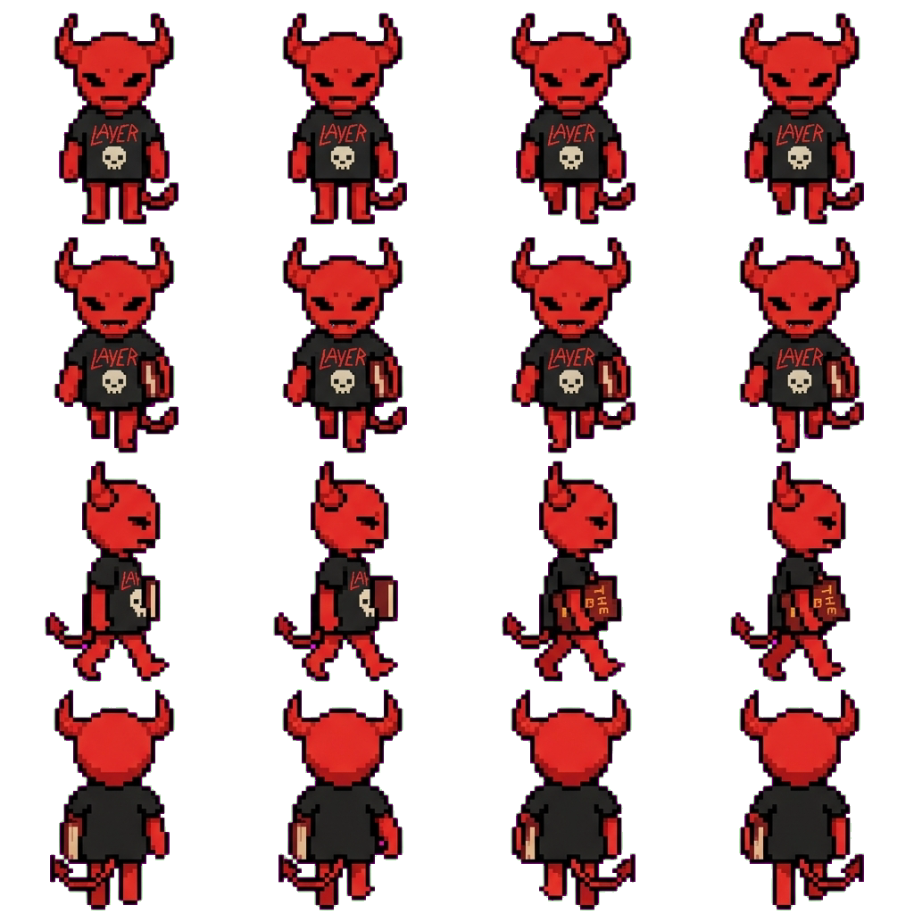 Demi movement sprite