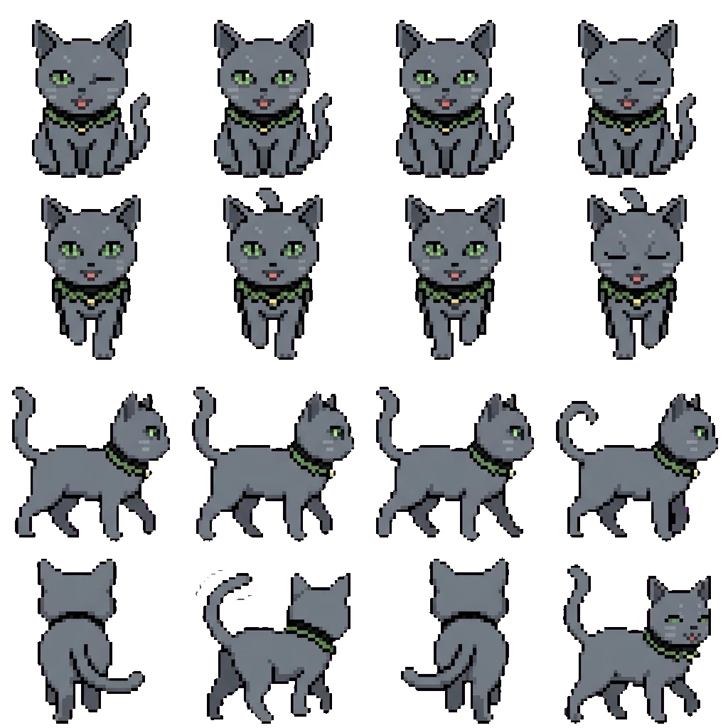 Felicia movement sprite