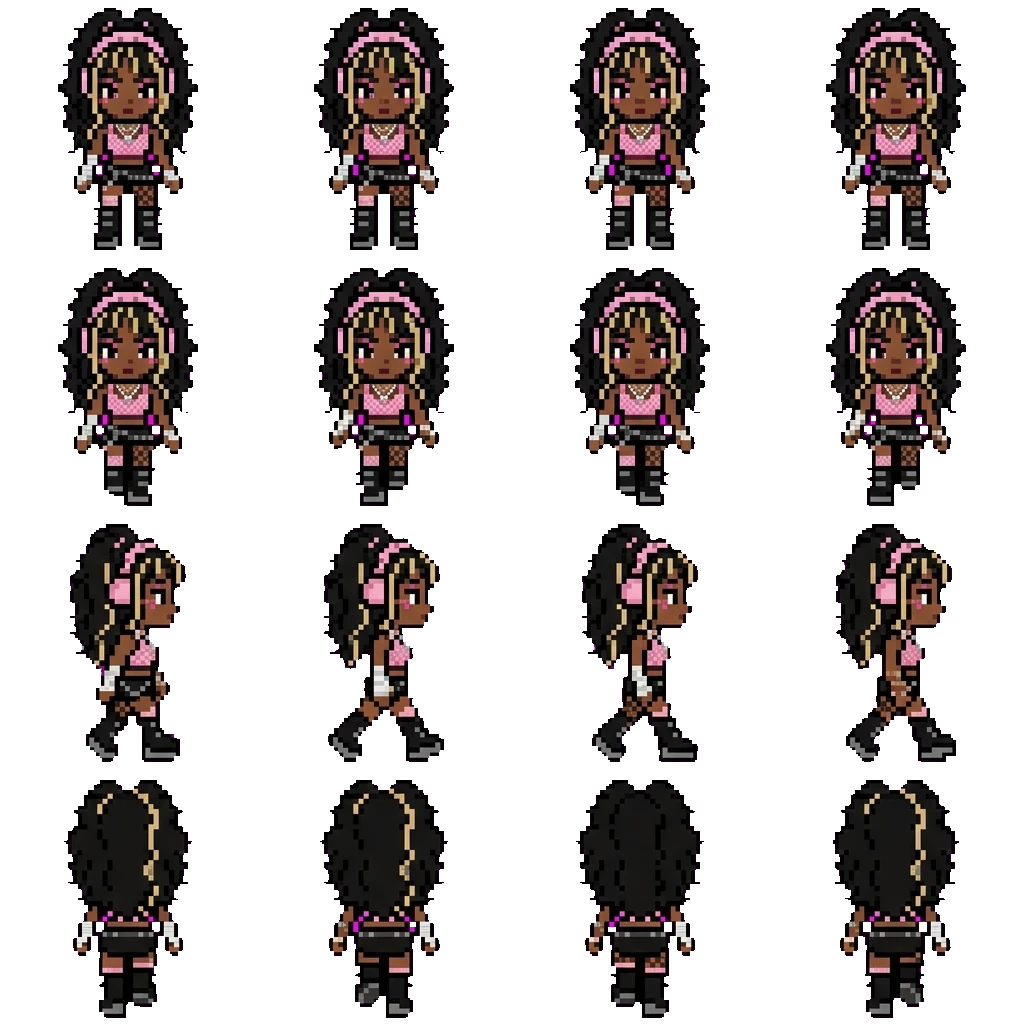 Gigi movement sprite
