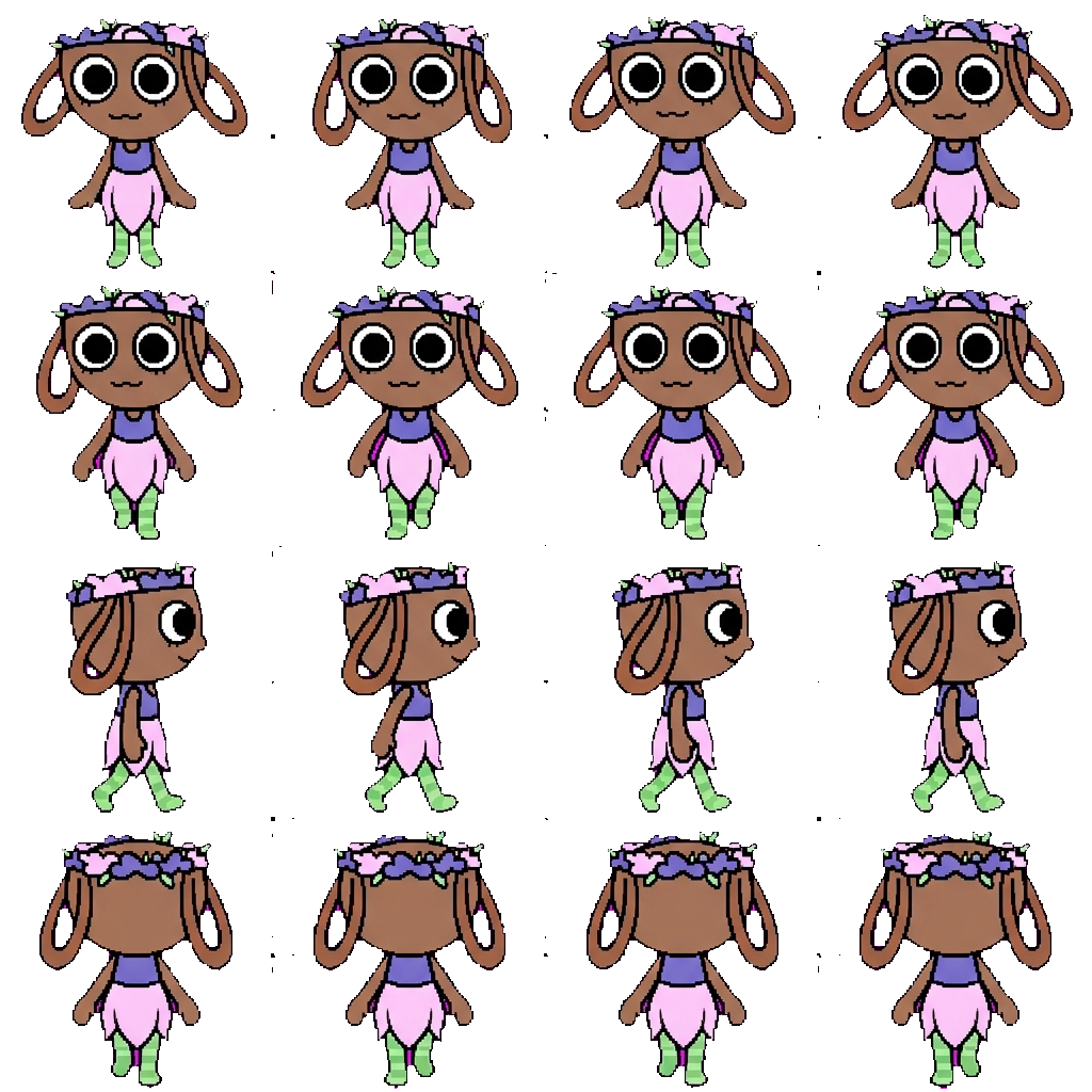 Bassie movement sprite