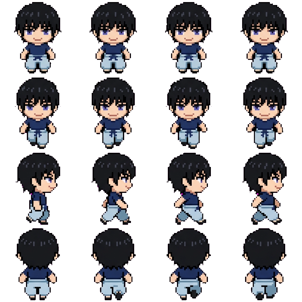 Toji movement sprite