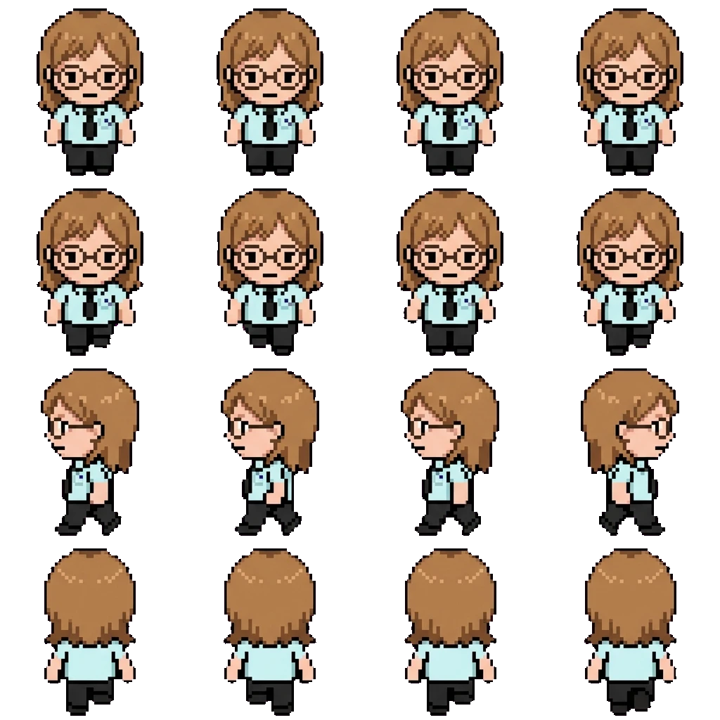 Ash movement sprite