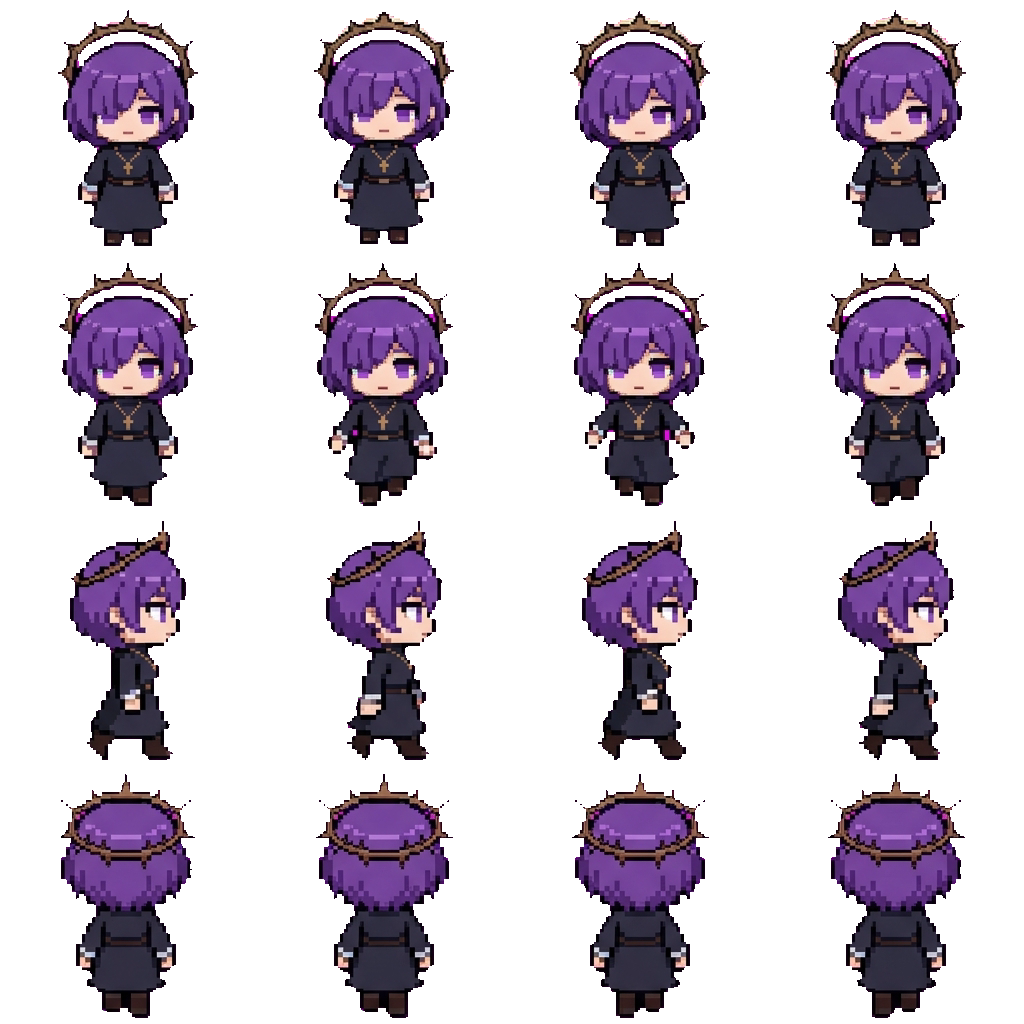 Tame movement sprite