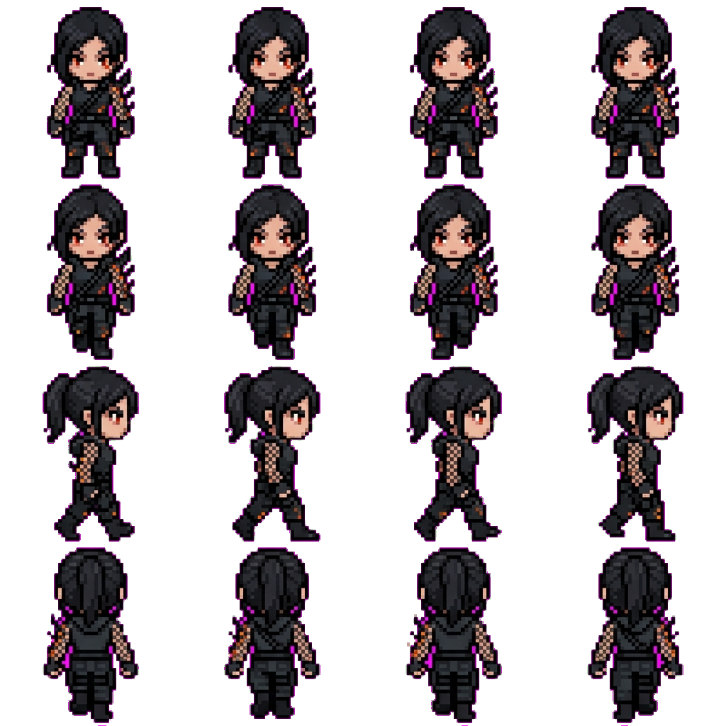 Laura Gray movement sprite