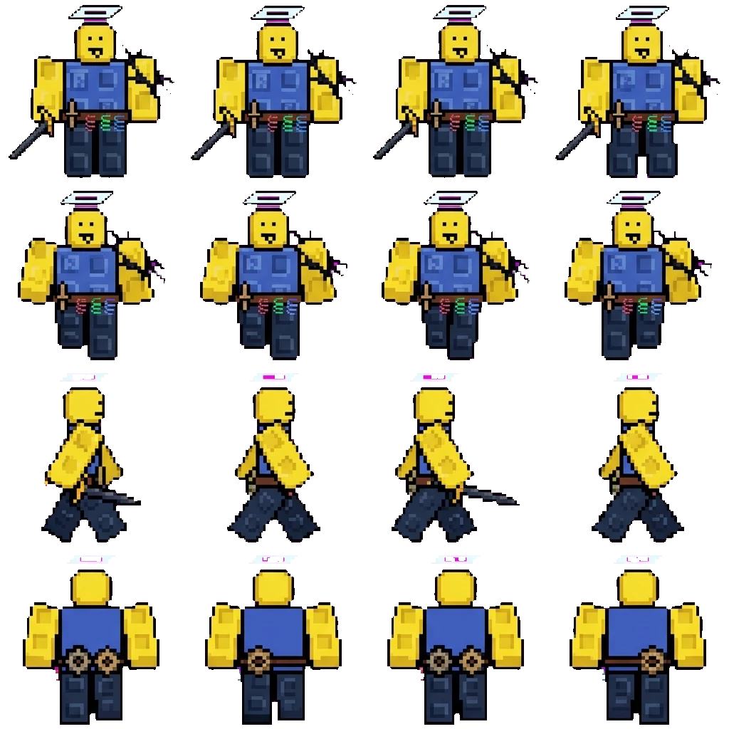Stud movement sprite
