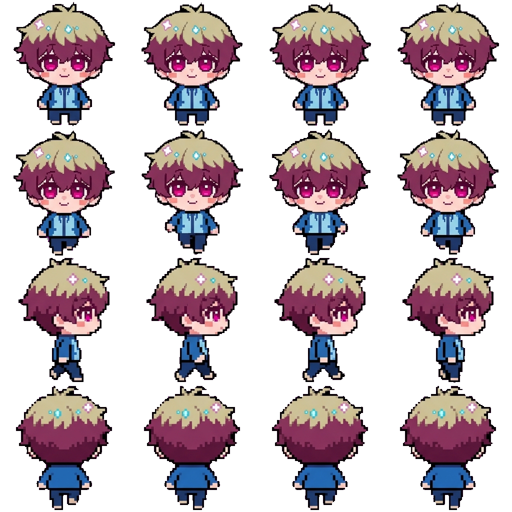 Ness ♡ movement sprite