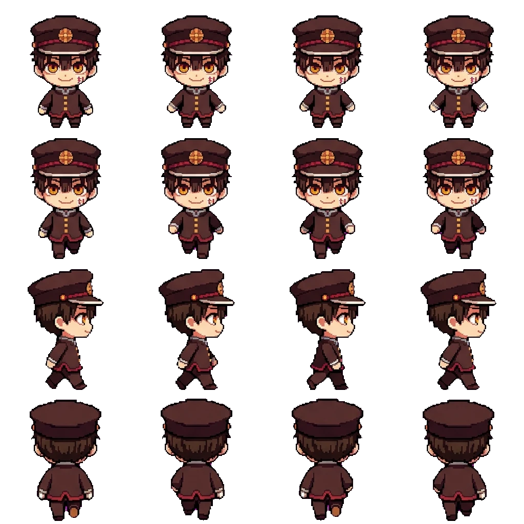Tsukasa movement sprite