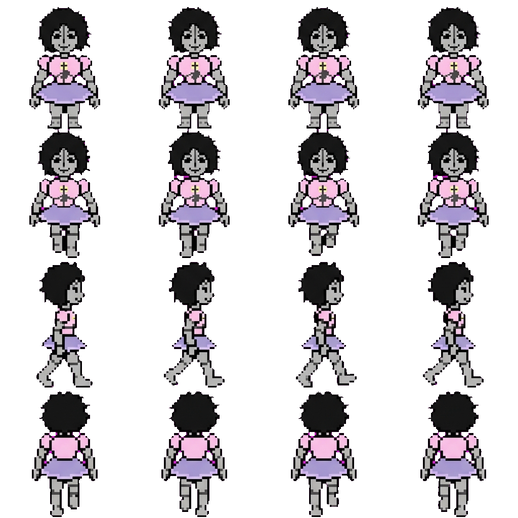 Candy movement sprite
