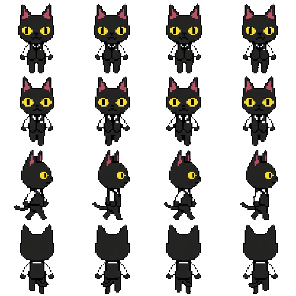 Secret Agent movement sprite