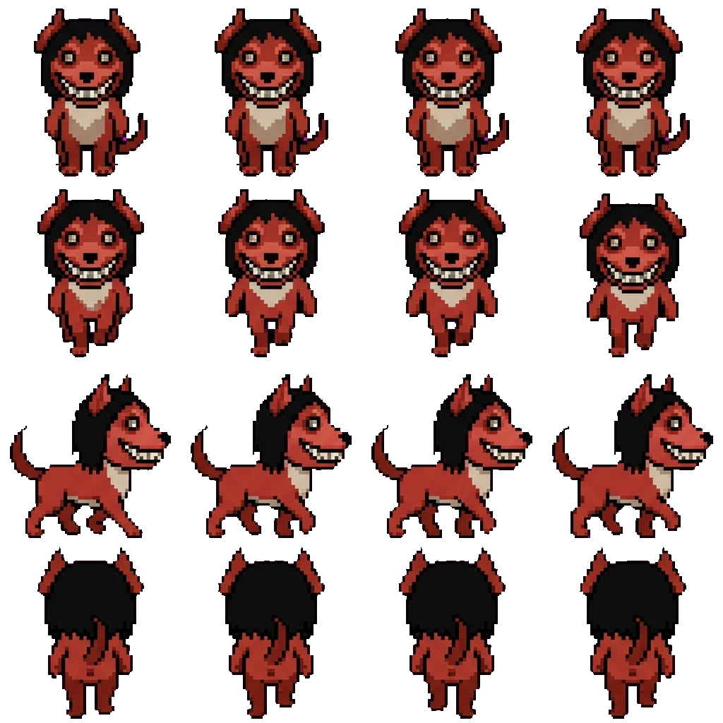 Smile movement sprite