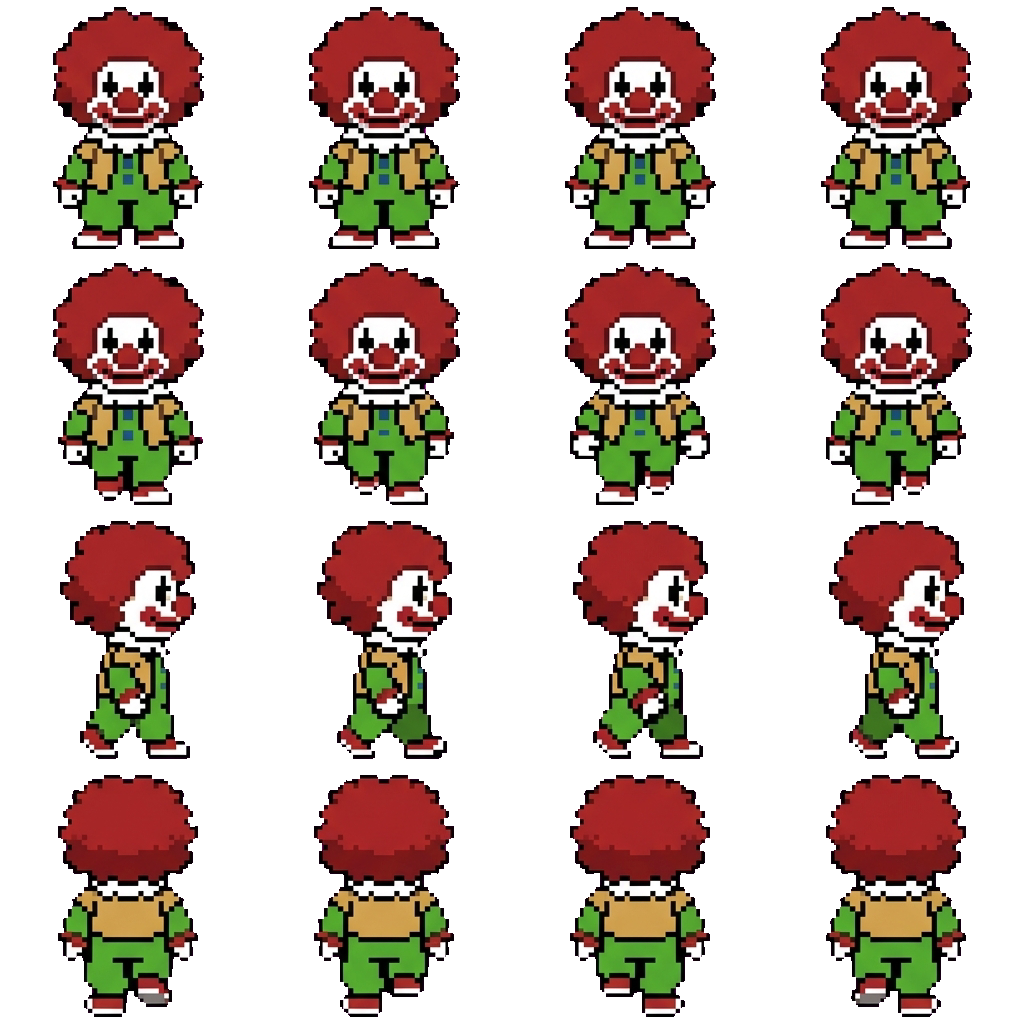 Billy movement sprite