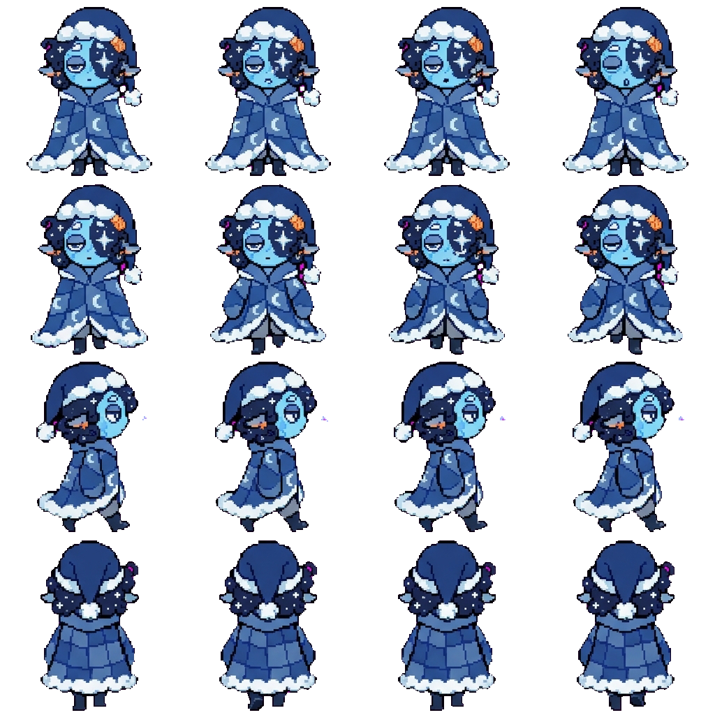 Yumi movement sprite