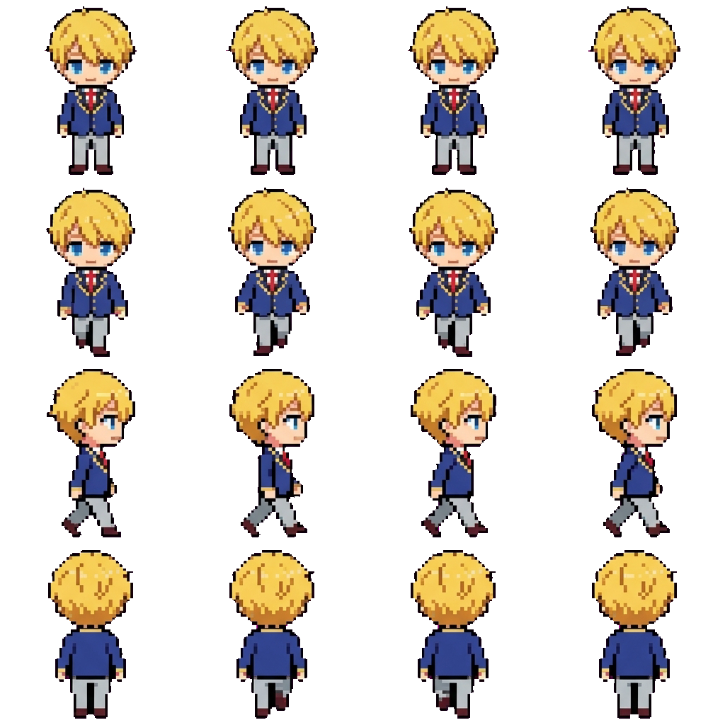 Aqua movement sprite