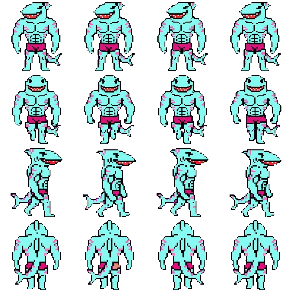 Finby movement sprite