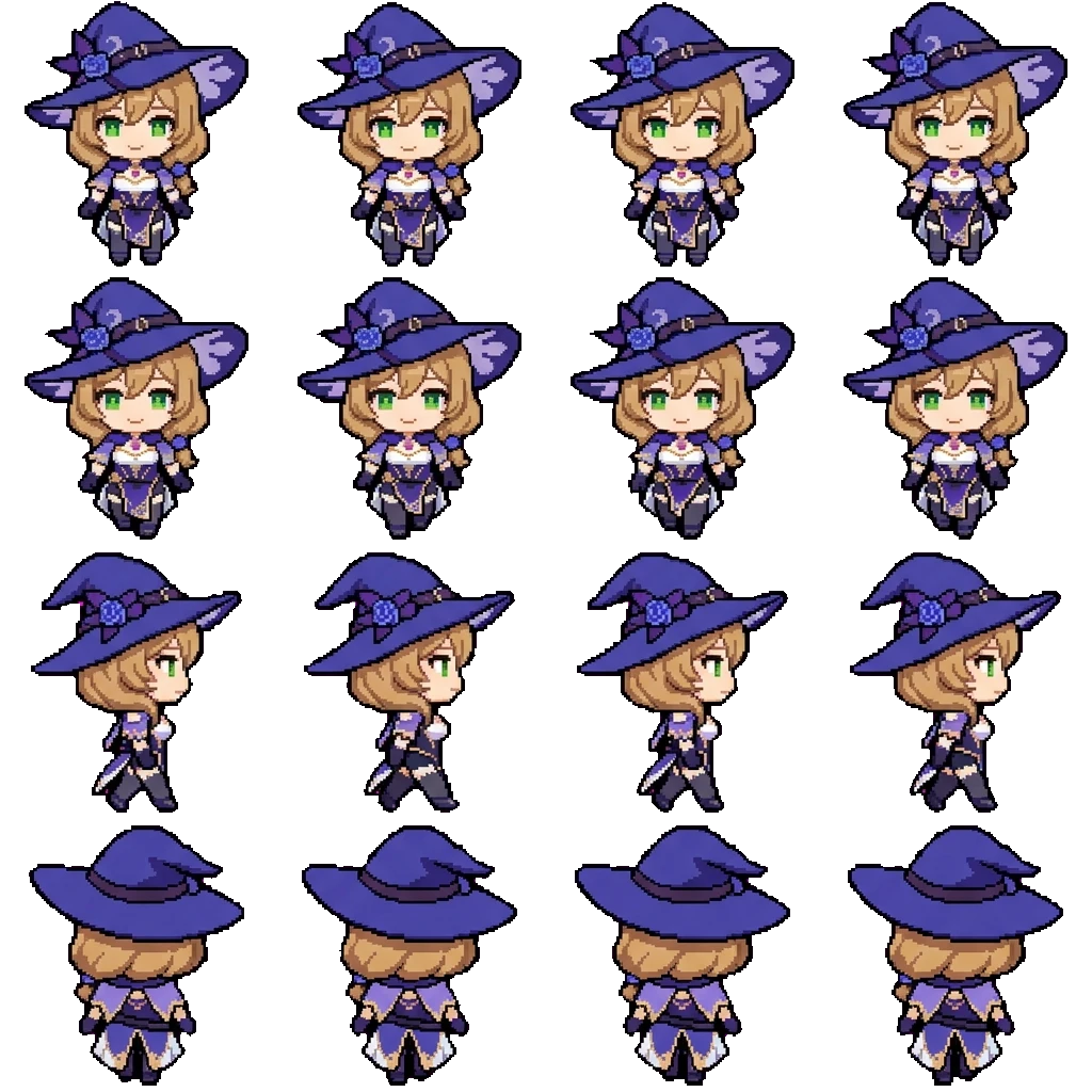 Lisa movement sprite
