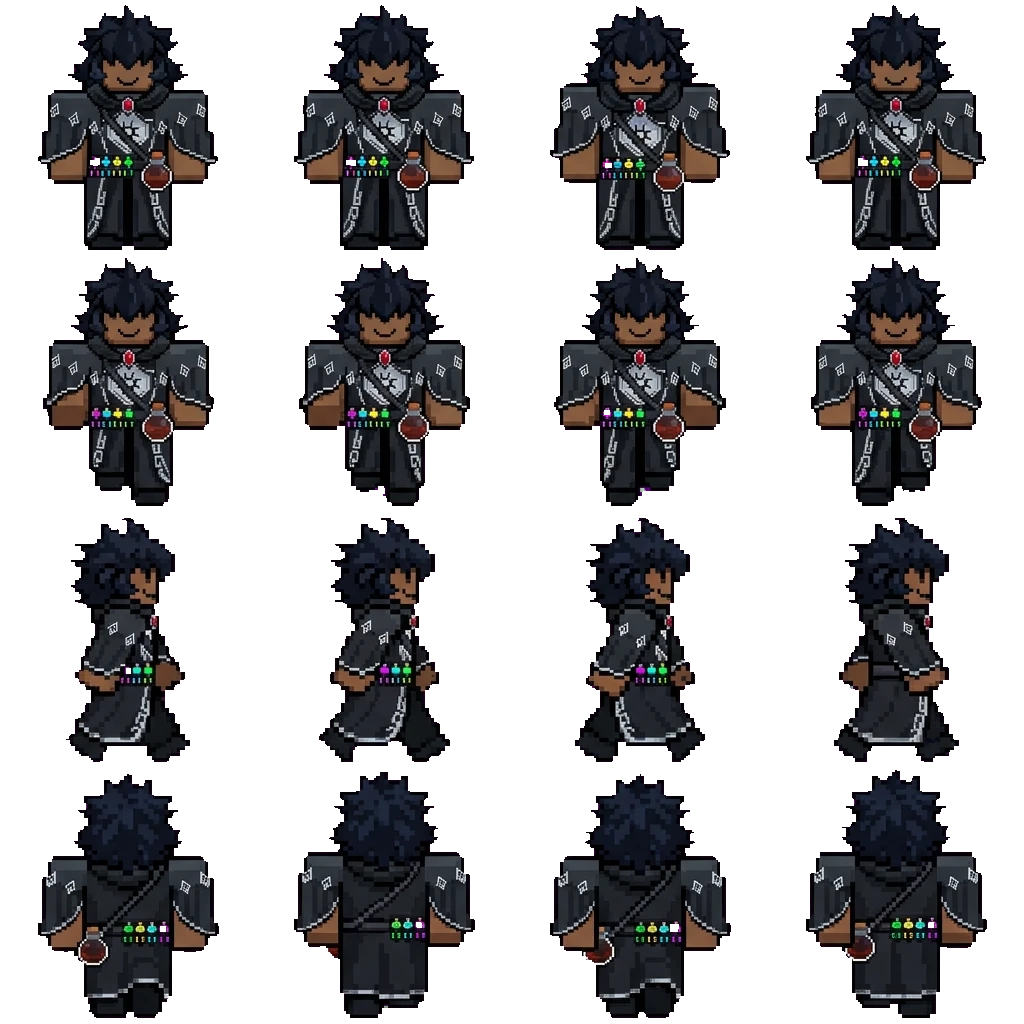 Aster movement sprite