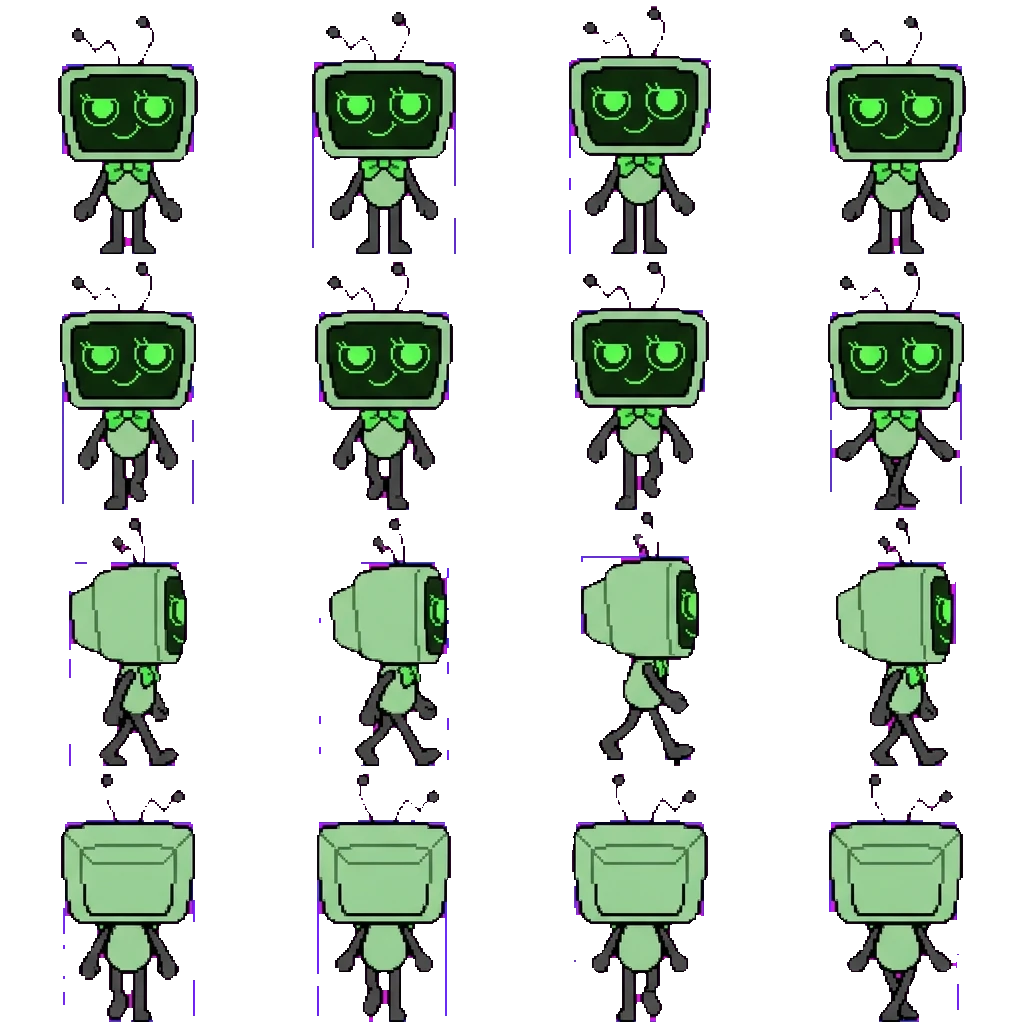 Vee movement sprite