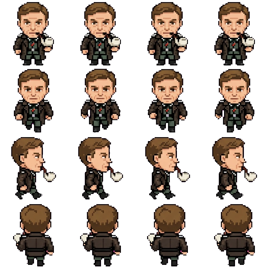 Jefe De Policia (Hans Landa Xd) movement sprite