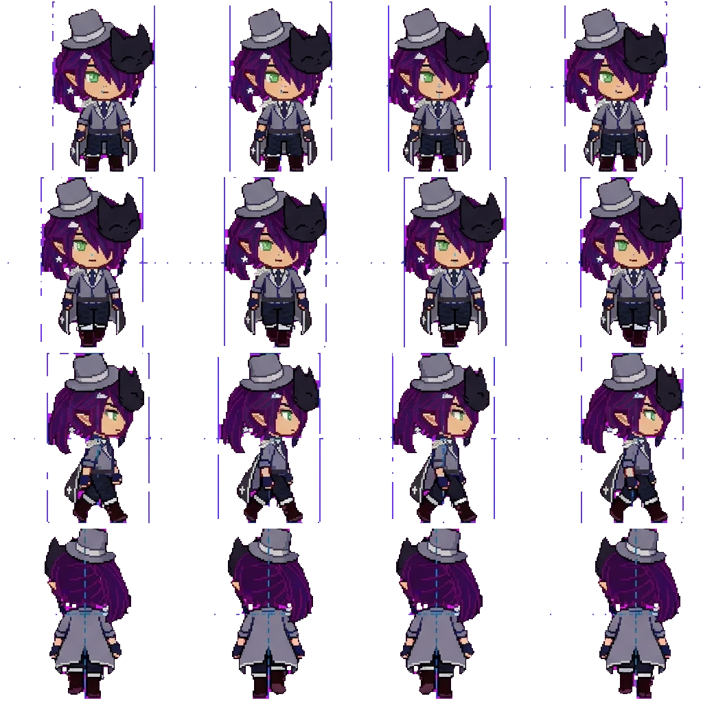 Narrator movement sprite