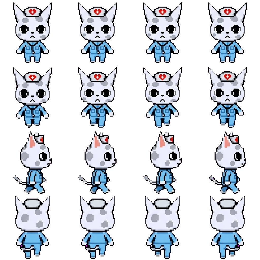 Head nurse movement sprite