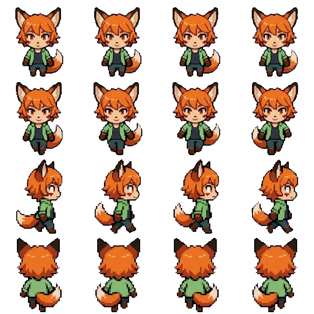 Ren Hana movement sprite