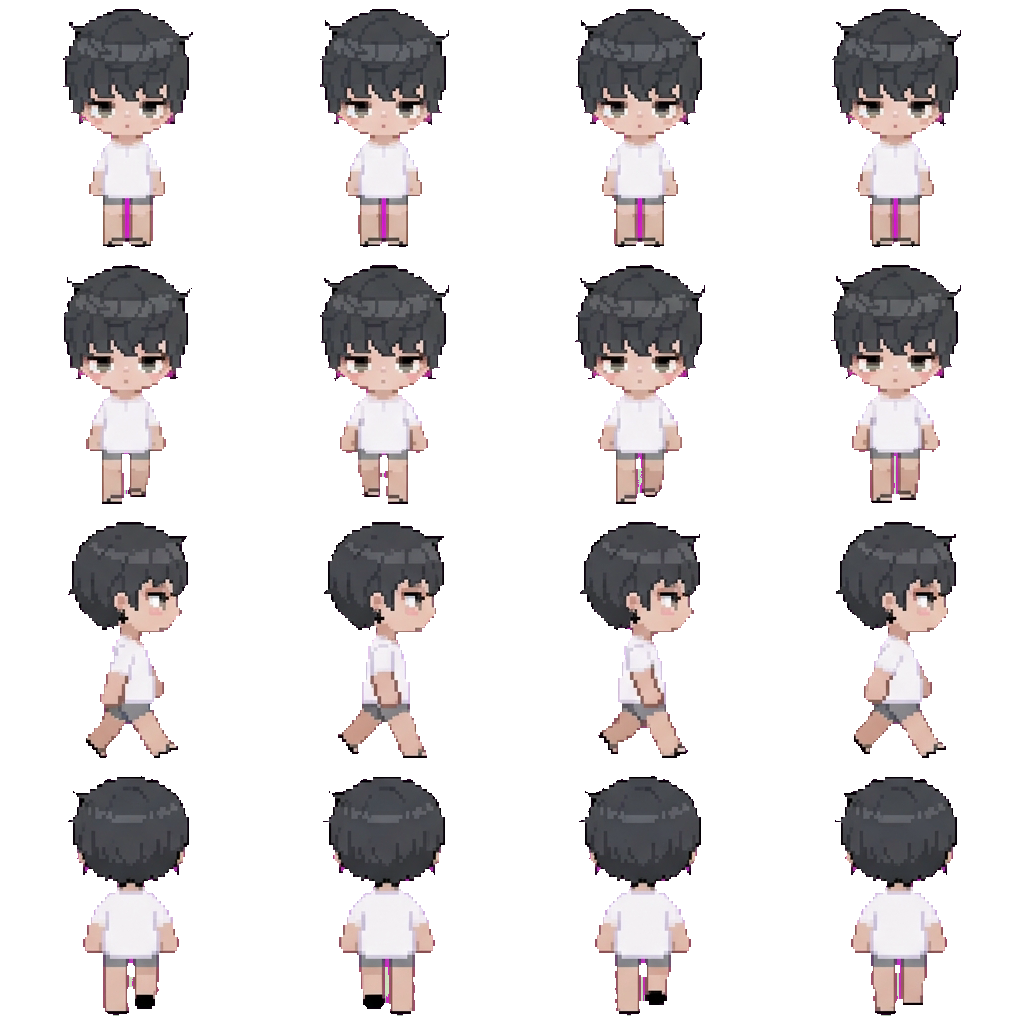เซี่ยเฟิงอวิ๋น movement sprite