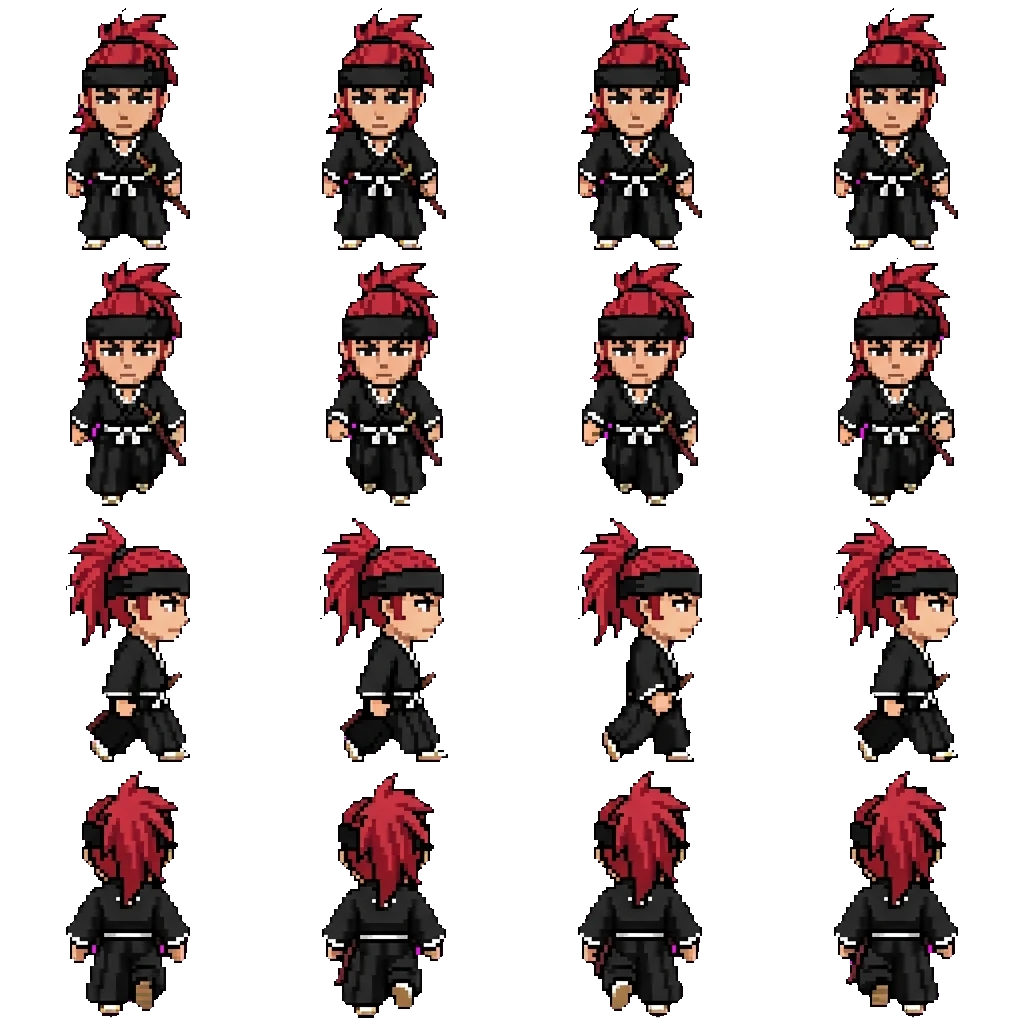 อาบาราอิ เรนจิ movement sprite