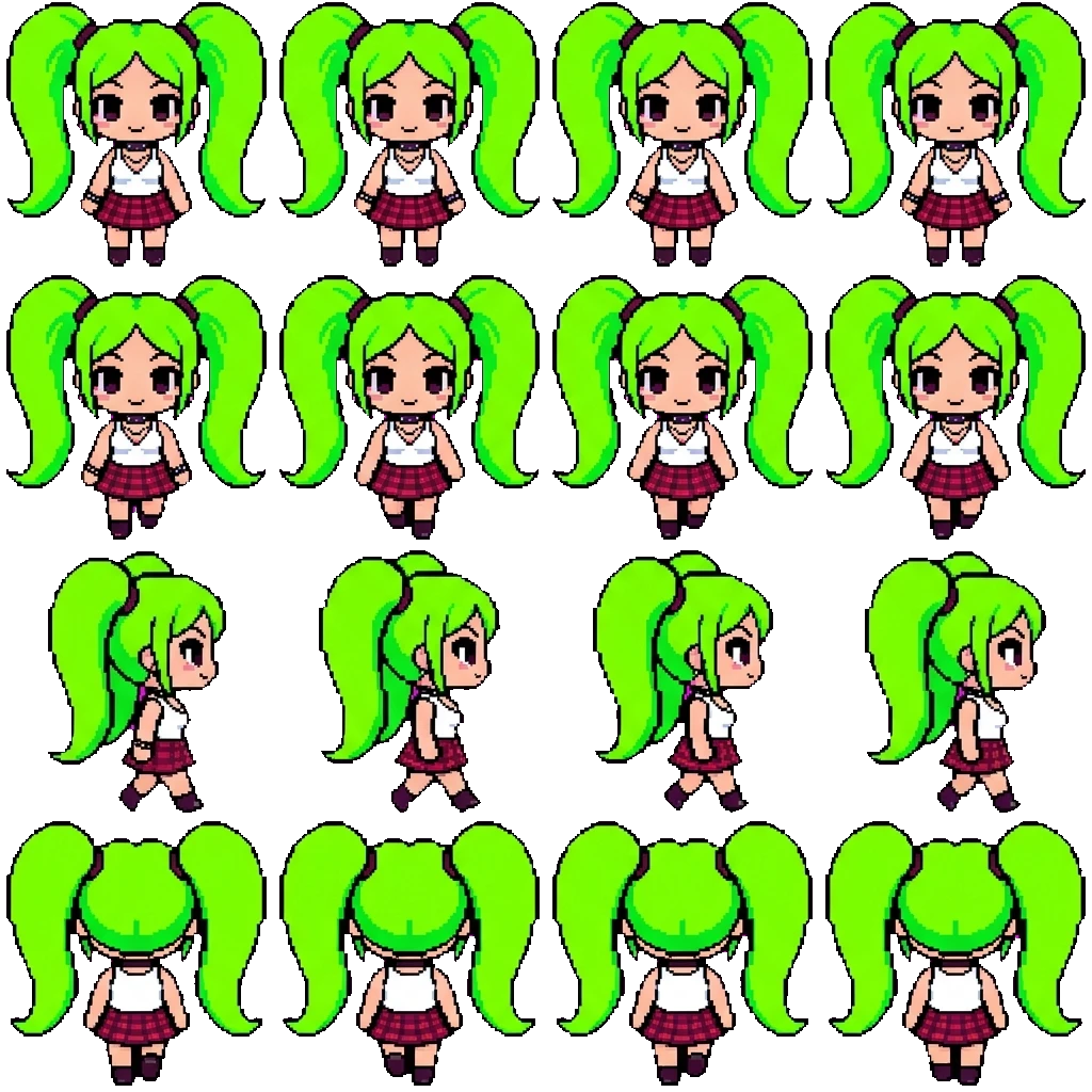 Clover movement sprite