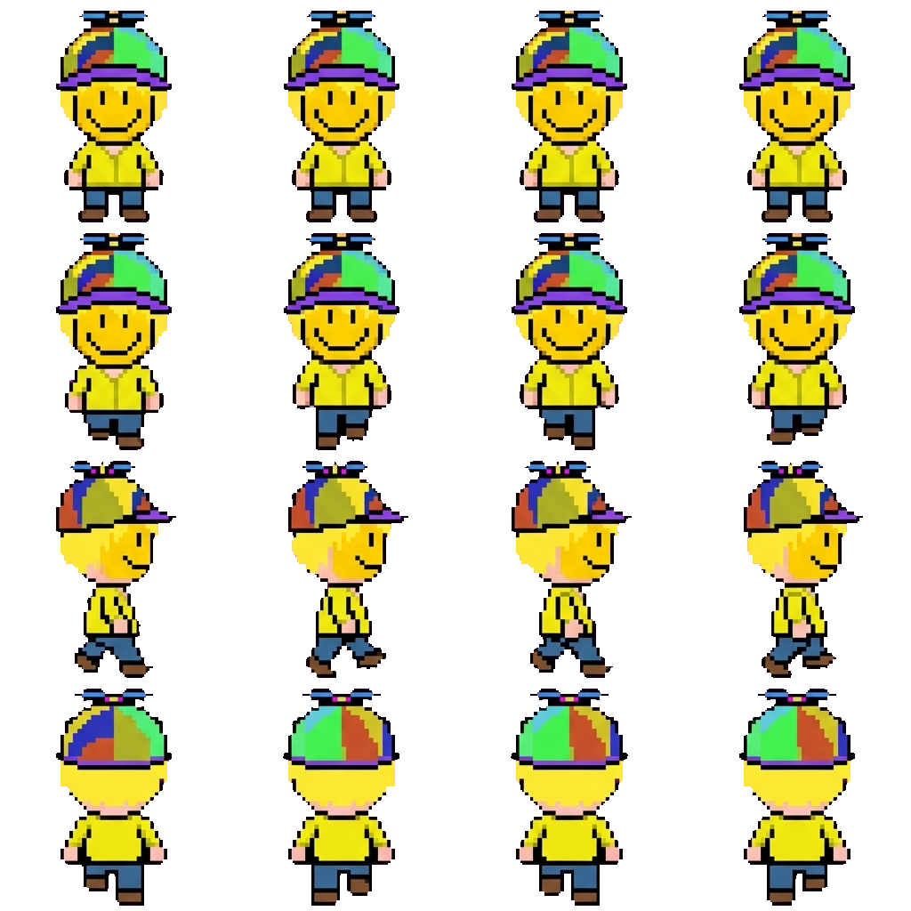 Bliss movement sprite