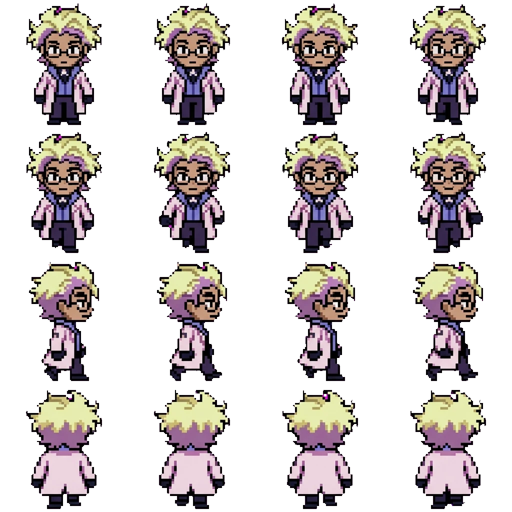 Vega movement sprite