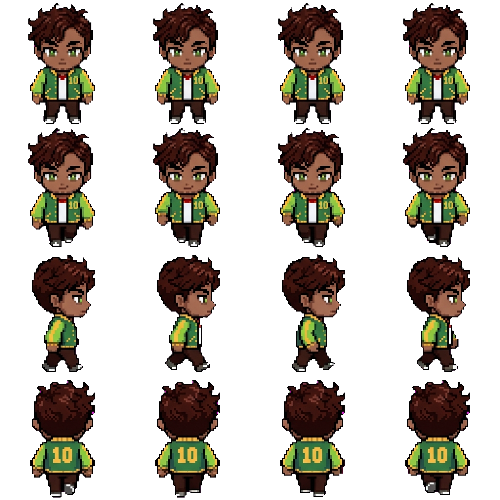 Deryl movement sprite