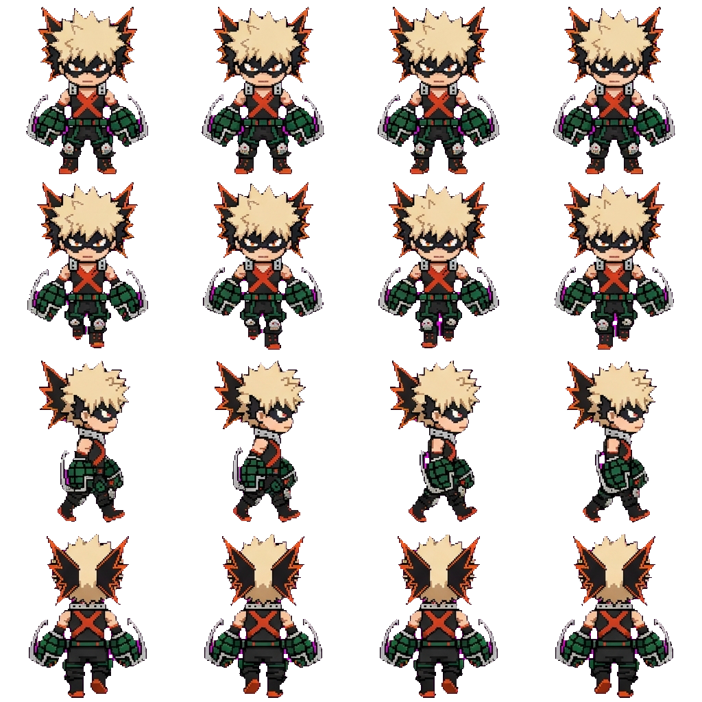 Bakugo movement sprite