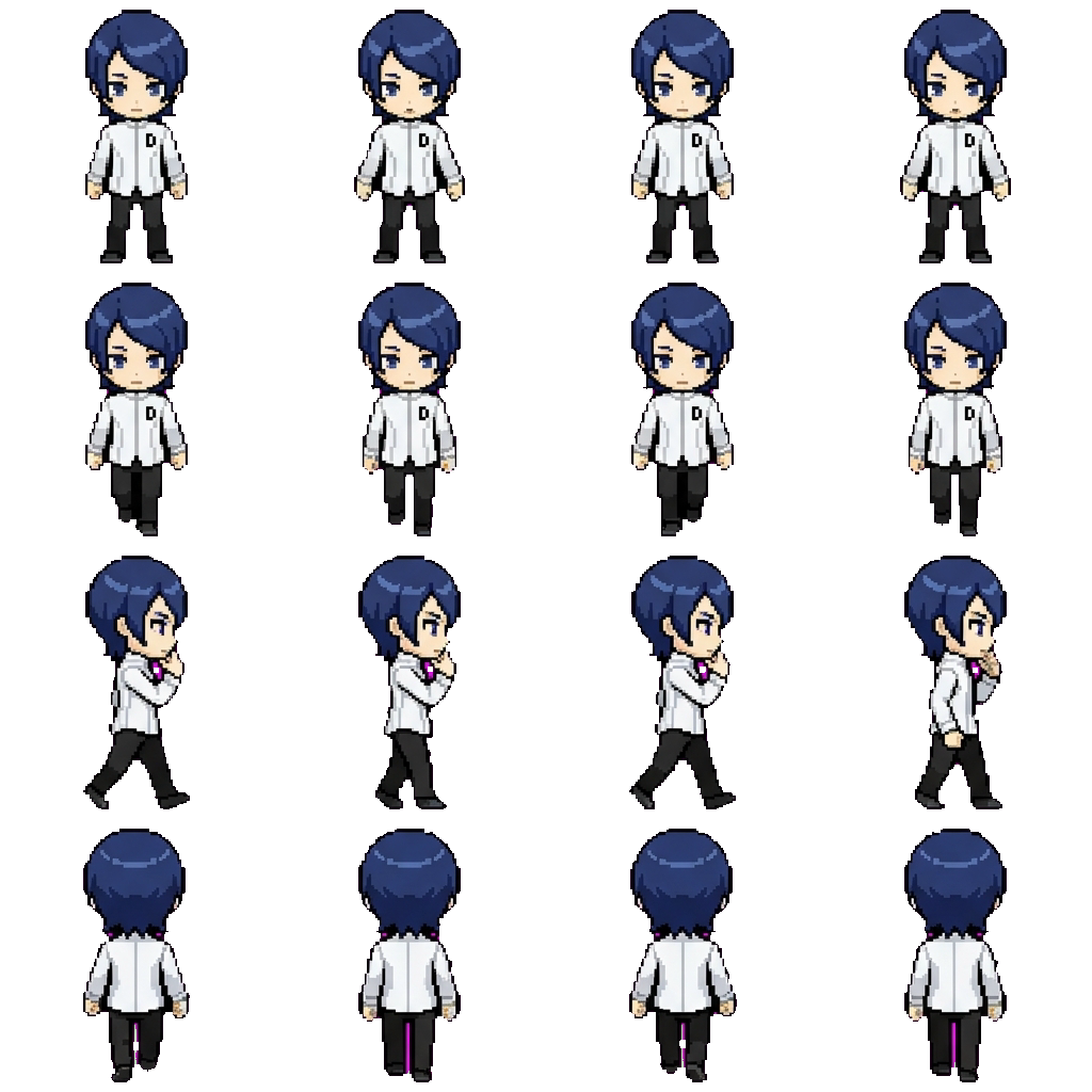 Yusuke movement sprite