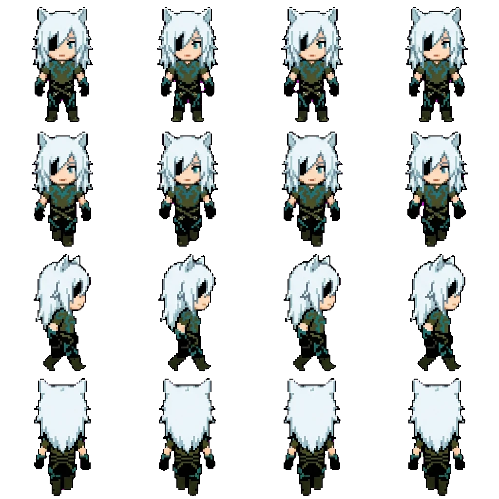 Rai movement sprite