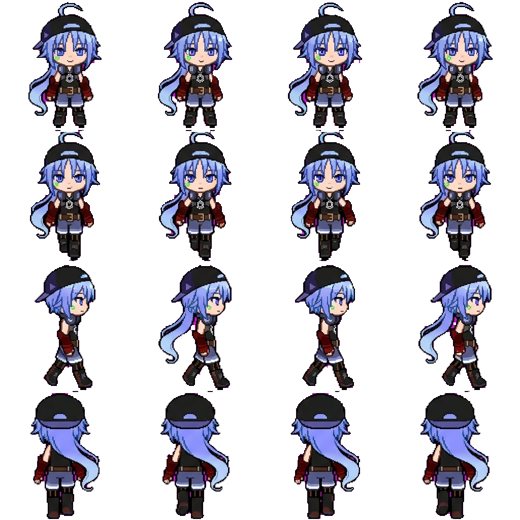 Sky movement sprite